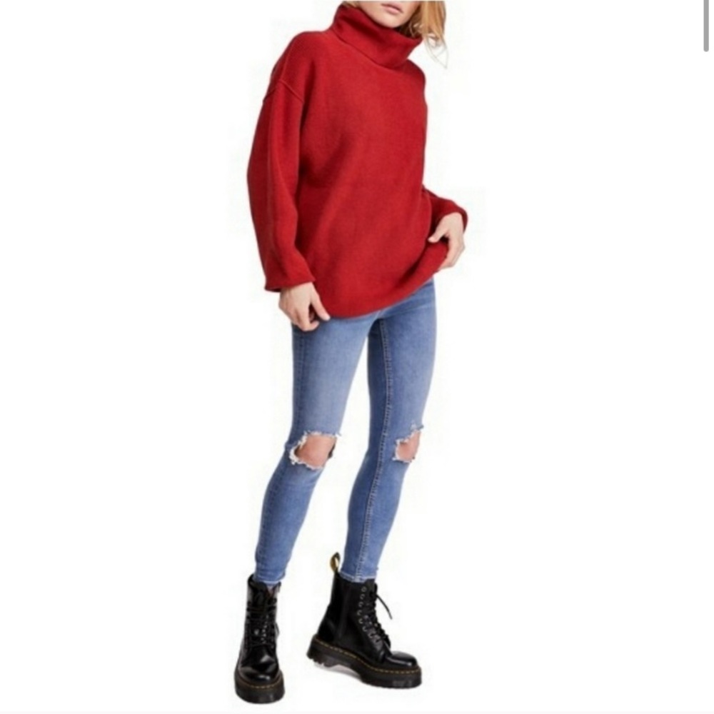 Free People~ High Waisted Skinny Jean